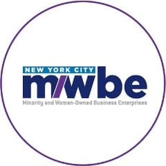 NYC Minority and Women-Owned Business Enterprise certified