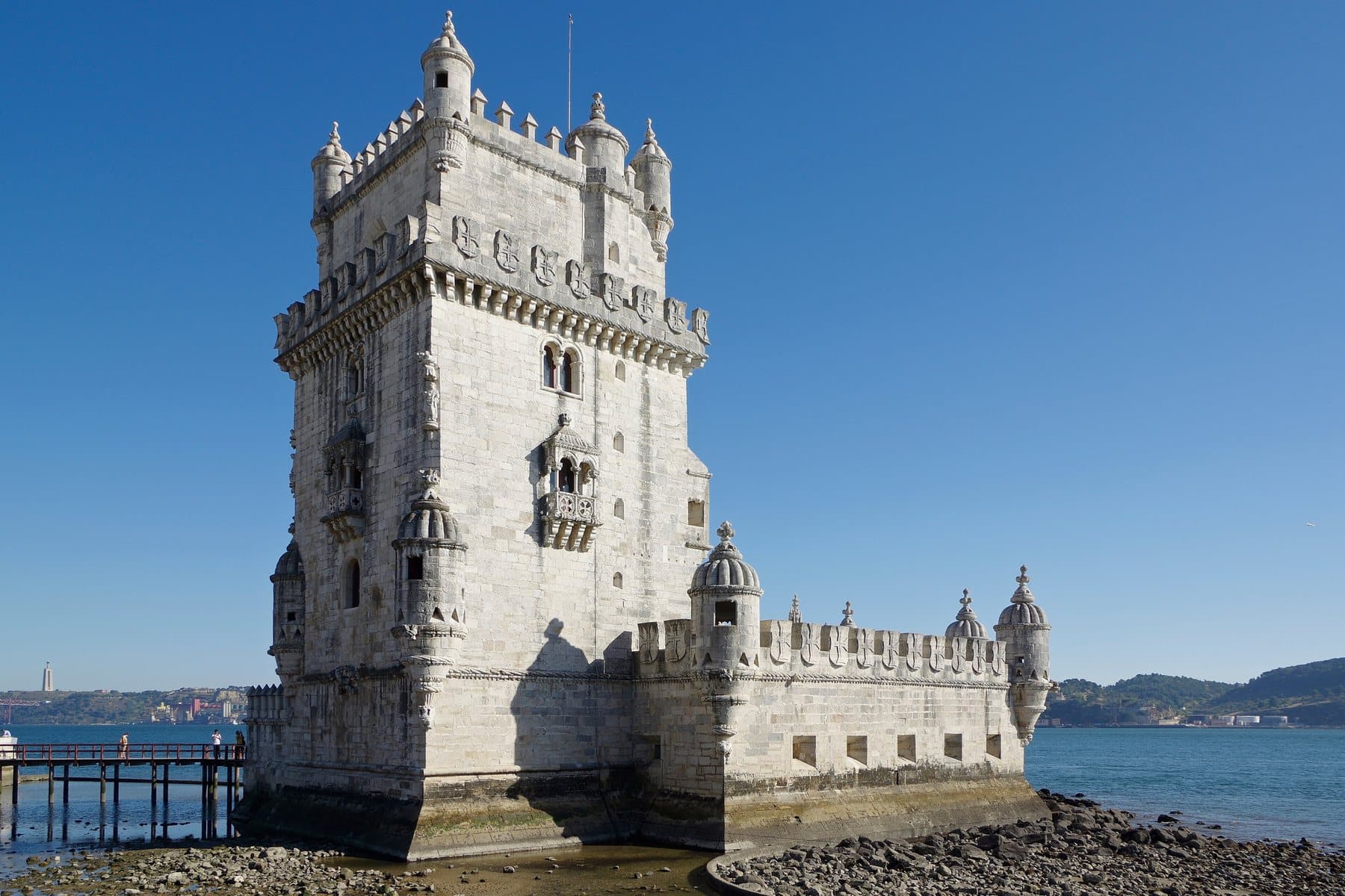 Belém Tower on the Tagus in Lisbon