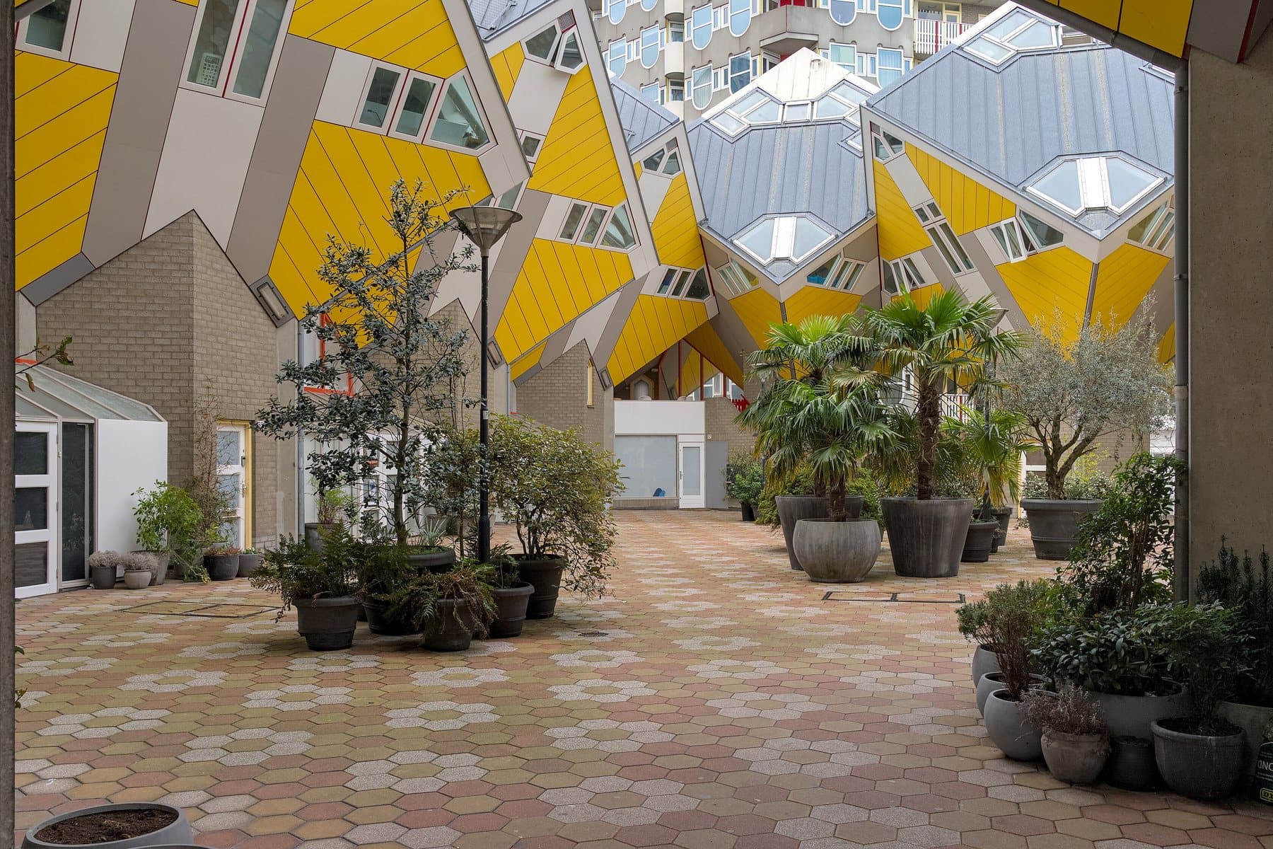 The cube houses in Rotterdam
