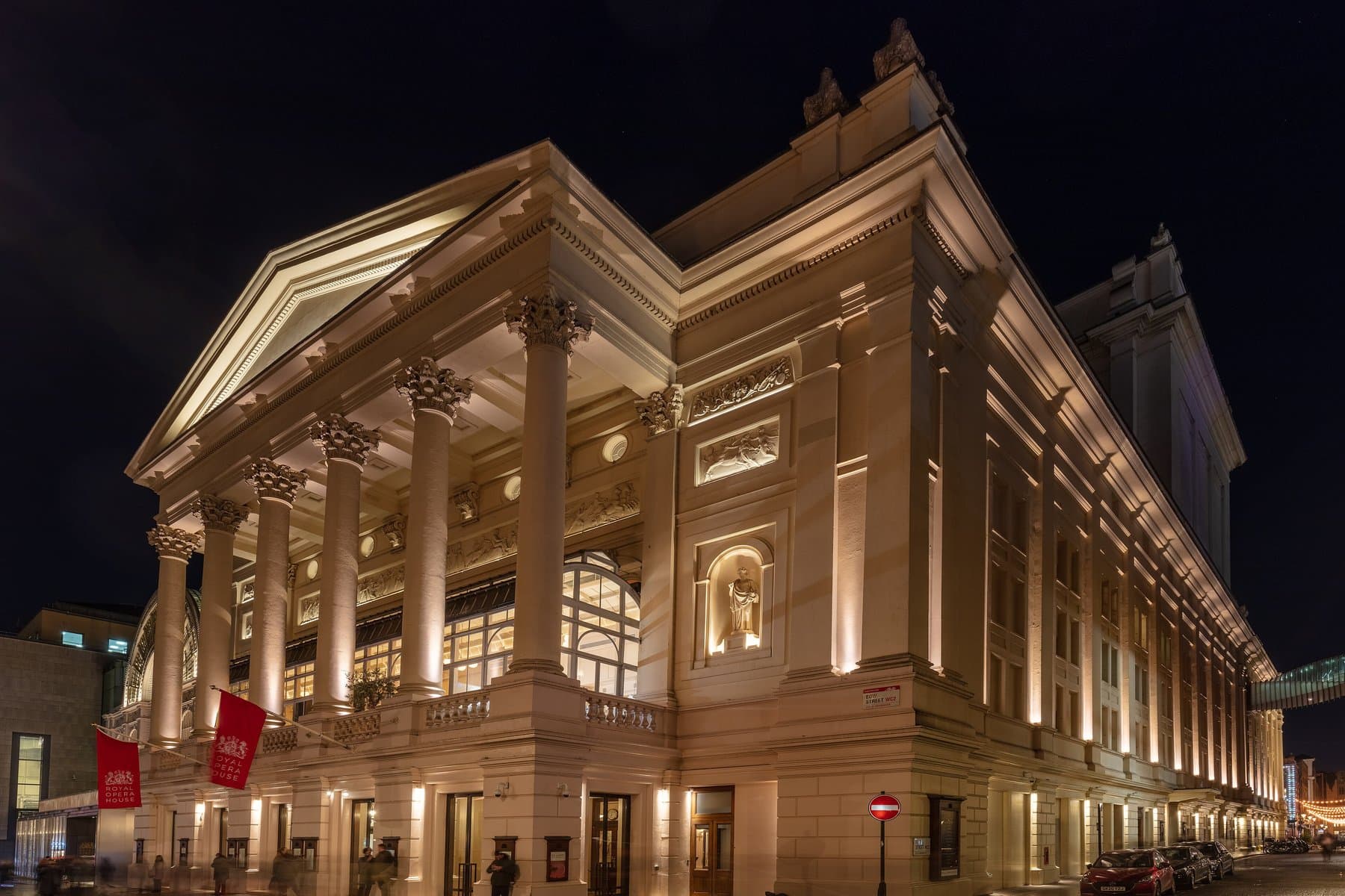 The Royal Opera House in Covent Garden, London
