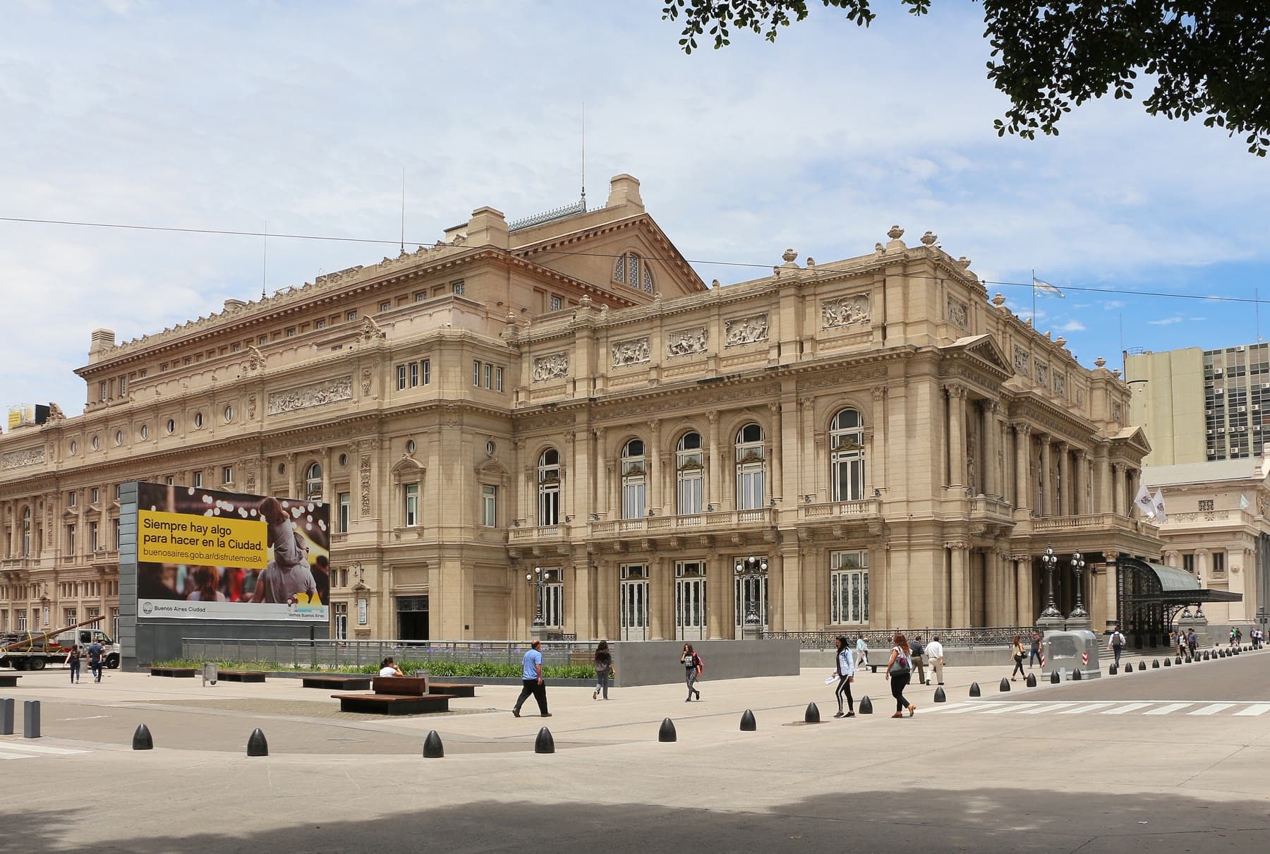 The Teatro Colón opera house in Buenos Aires