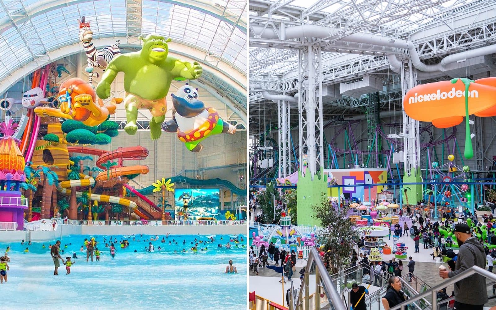 DreamWorks Water Park and Nickelodeon Universe at American Dream