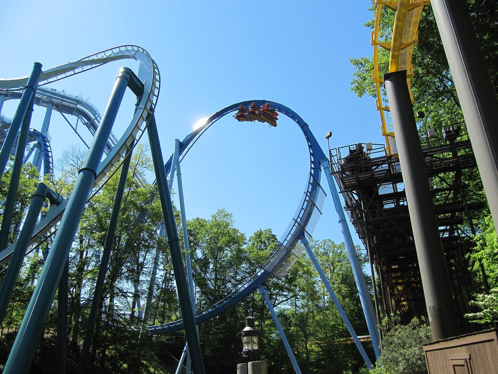 The Griffon roller coaster at Busch Gardens Williamsburg